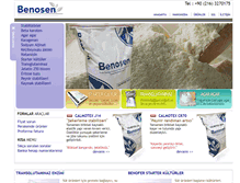 Tablet Screenshot of benosen.com