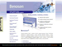 Tablet Screenshot of benosen.sk